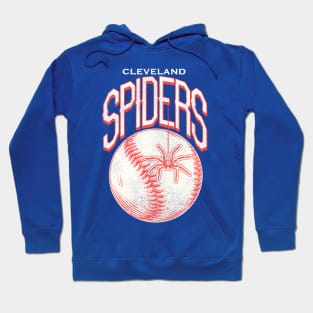 Retro Defunct Cleveland Spiders Baseball Hoodie